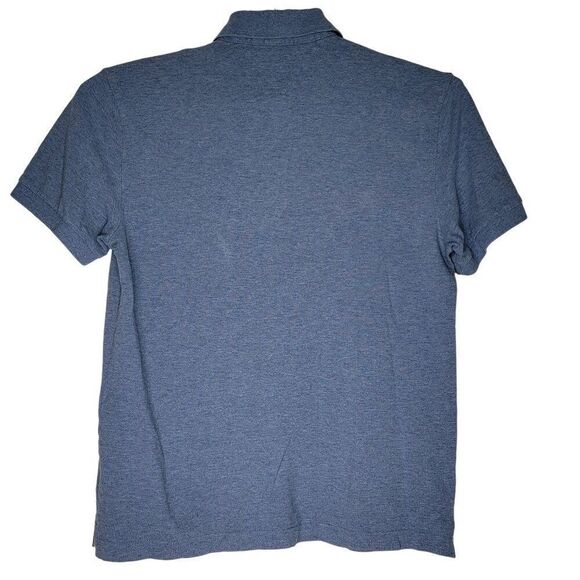 Tommy Hilfiger 2 Button Polo Shirt Men's Size XL Blue Custom Fit Short Sleeve - Picture 3 of 6